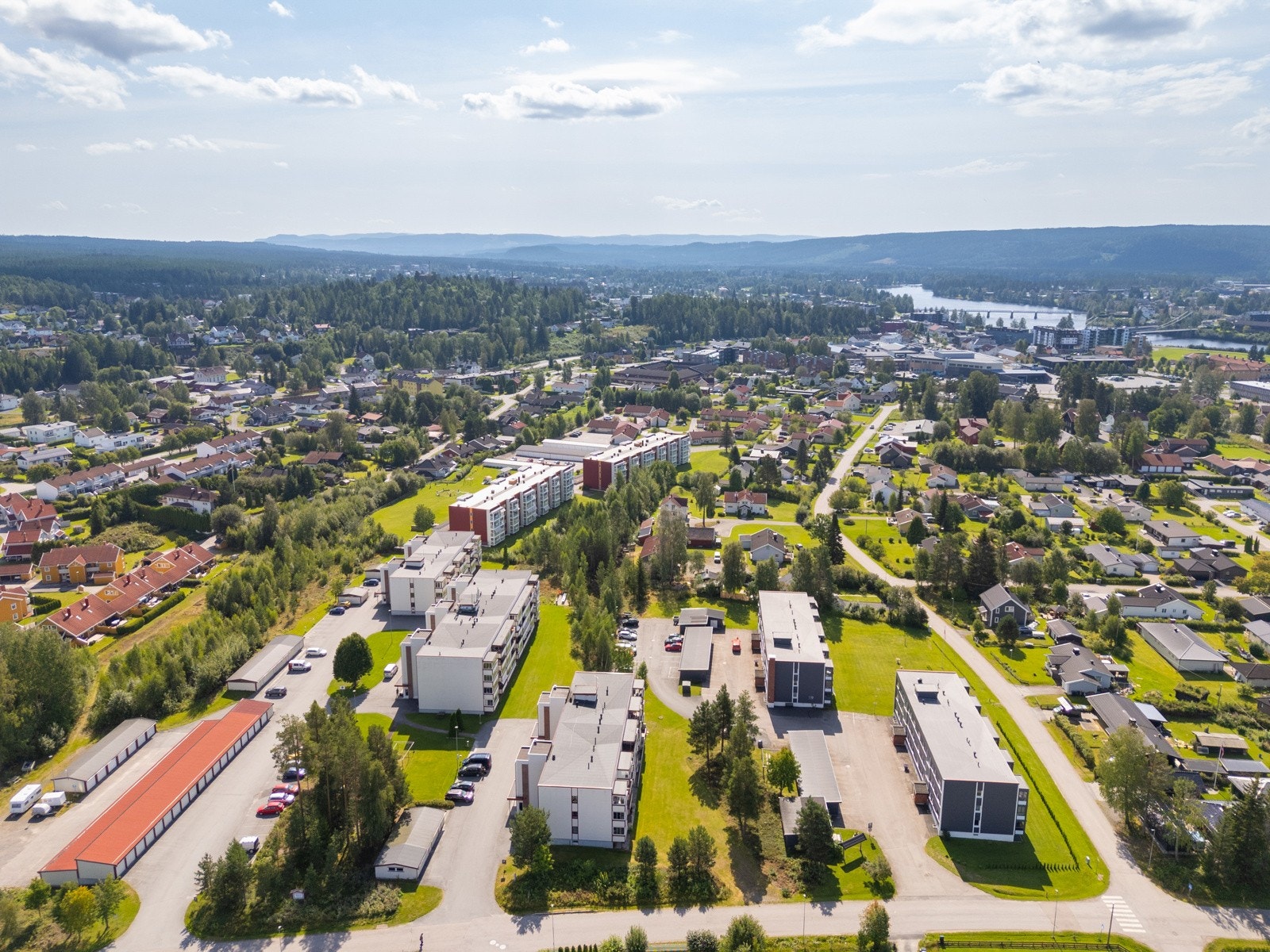 Dronefoto Galleribilde