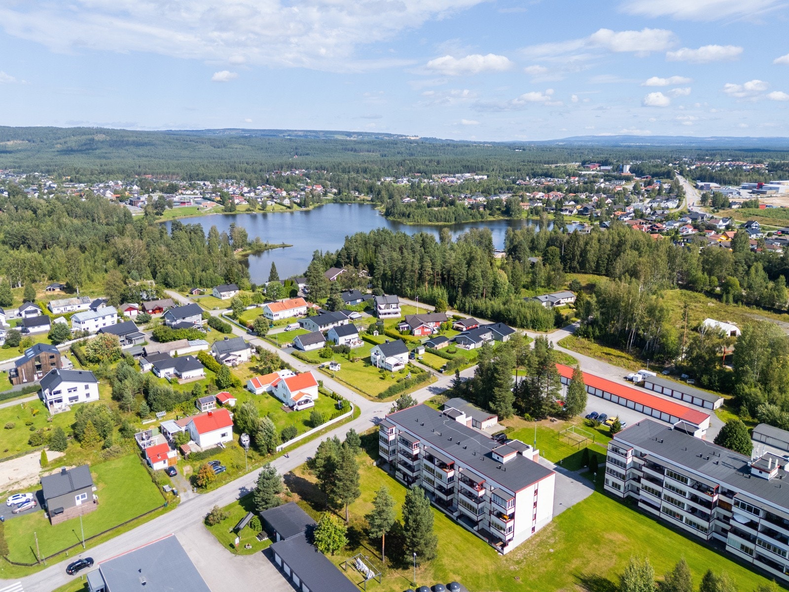 Dronefoto Galleribilde