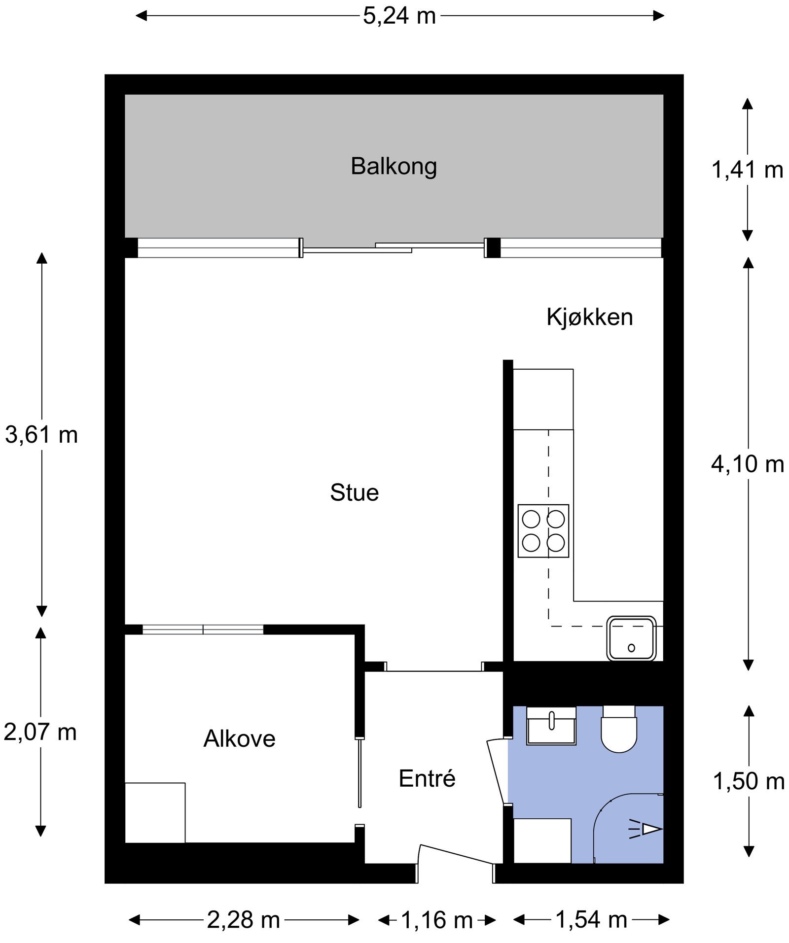 Plantegning. Galleribilde