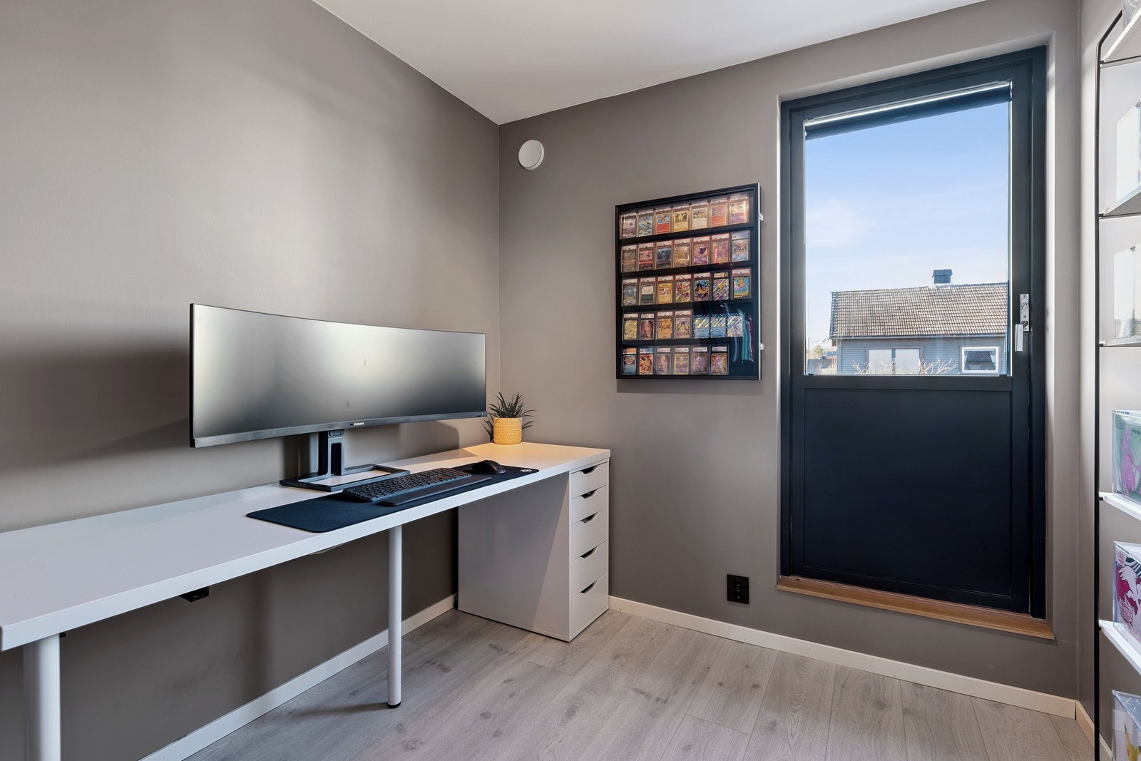 Soverom 2 brukes i dag som kontor Galleribilde