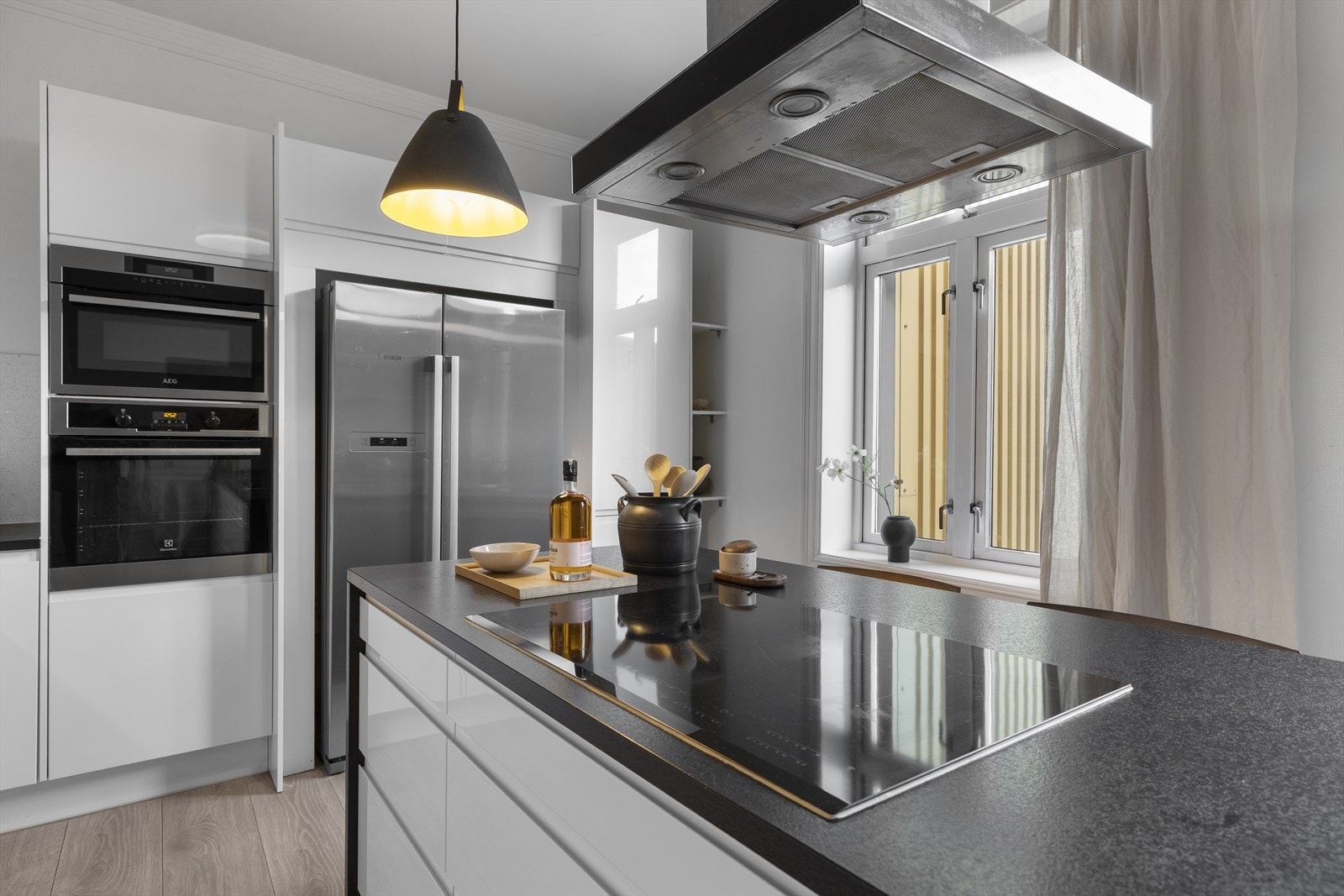 Det elektriske til kjøkkenet ble også oppgradert i 2020/2021 av Proff Elektriker AS Galleribilde