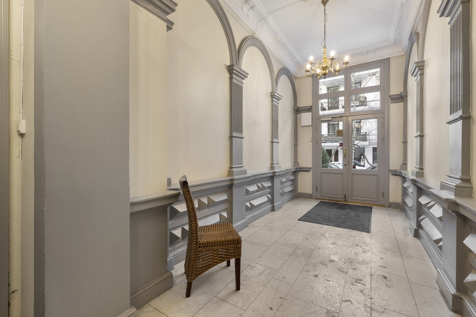 Representativt inngangsparti Galleribilde