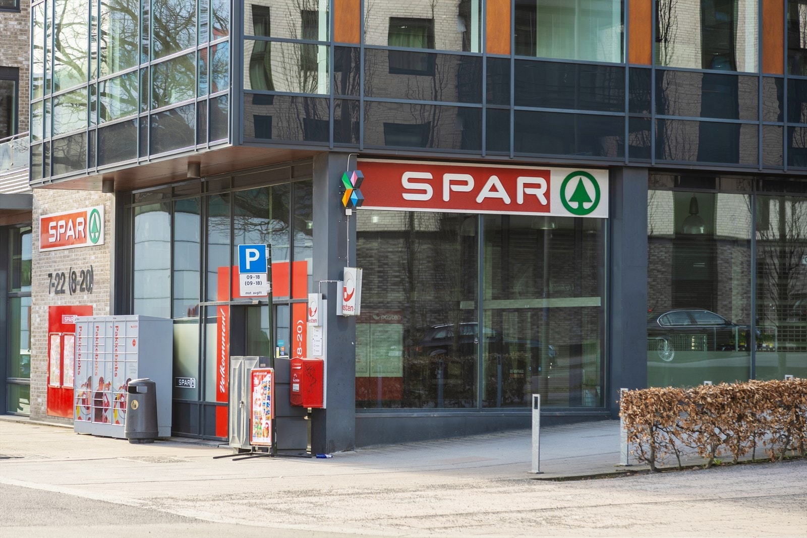 Spar dagligvare på Kaldnes brygge. Galleribilde