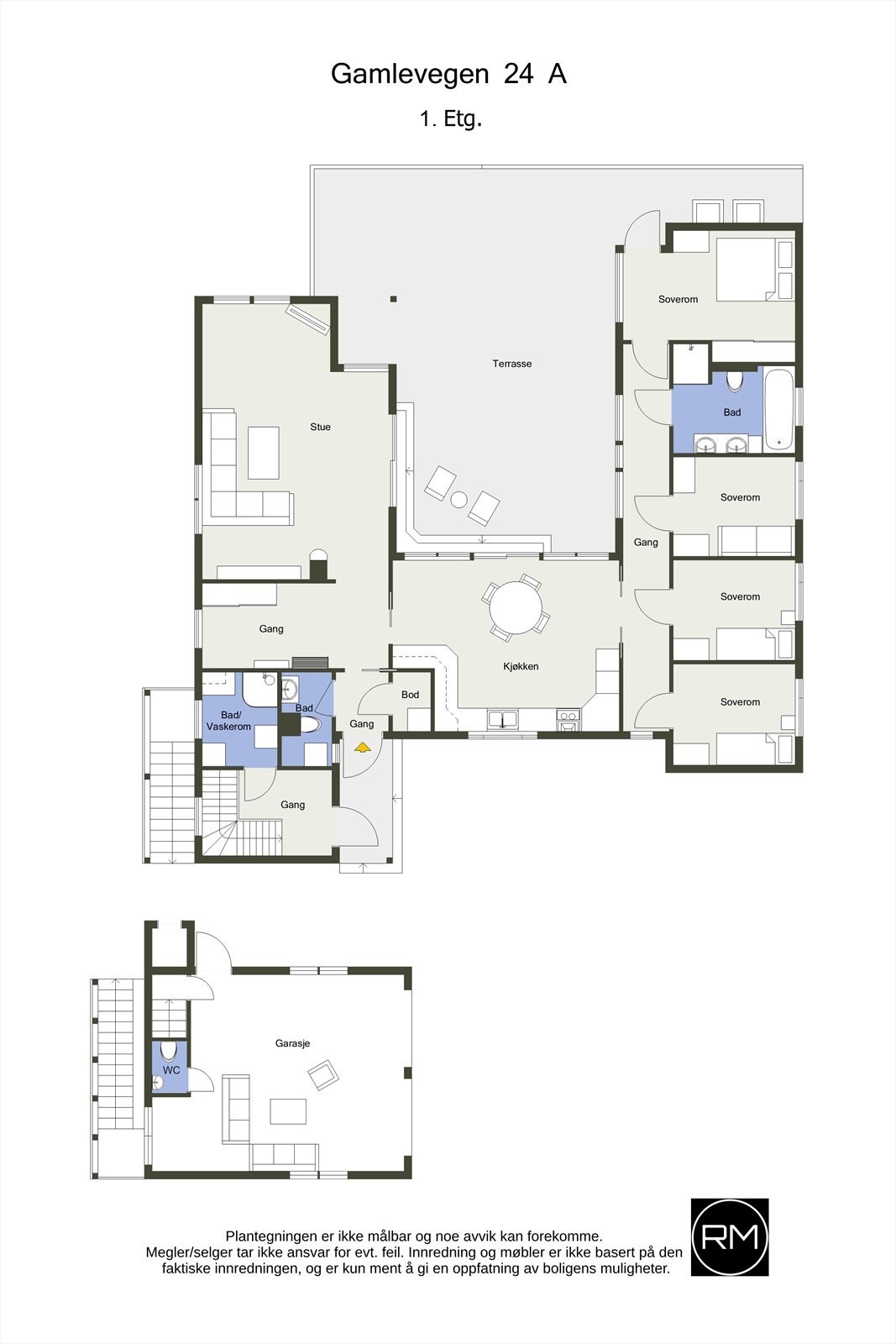 Gamlevegen 24a 1. Etg.2D Galleribilde