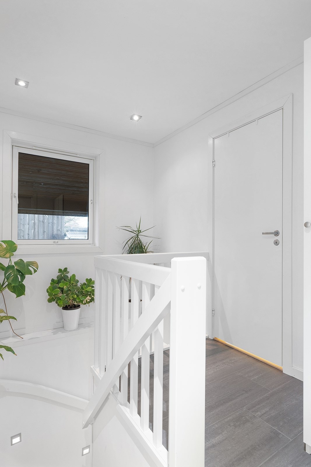 Gang m/trapp til kjeller og dør til bad/vaskerom. Benyttes av utleiedelen Galleribilde