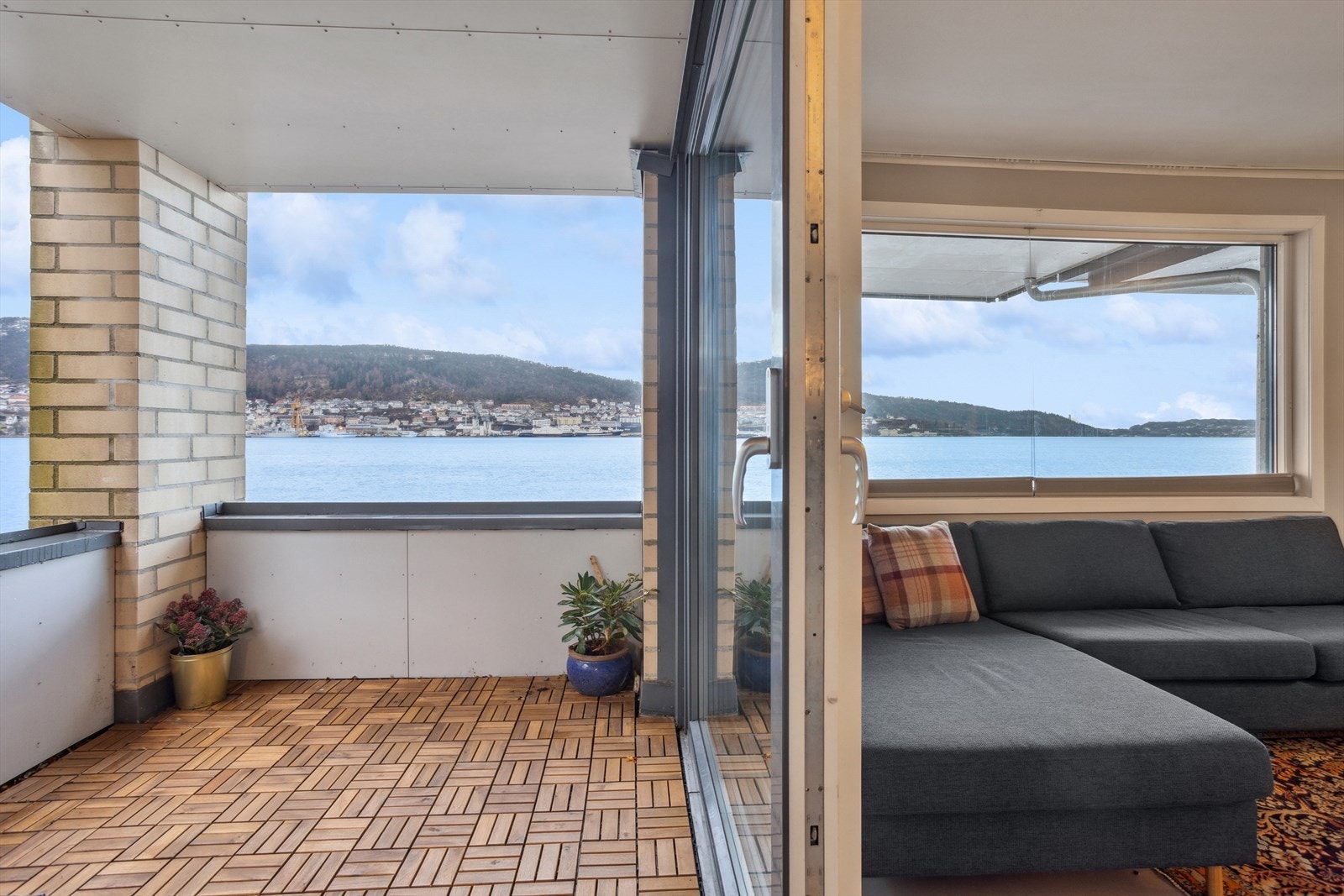 Utsikten fra terrassen er upåklagelig! Galleribilde