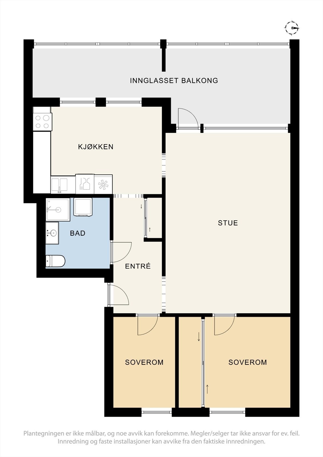 Plantegning. Galleribilde