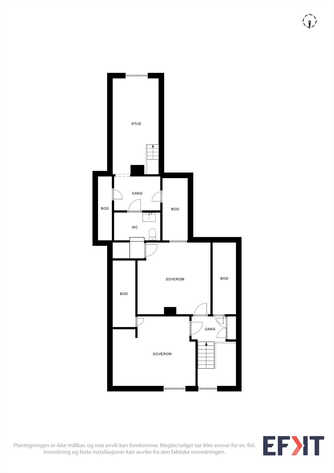 Plantegning 2. etg. Galleribilde