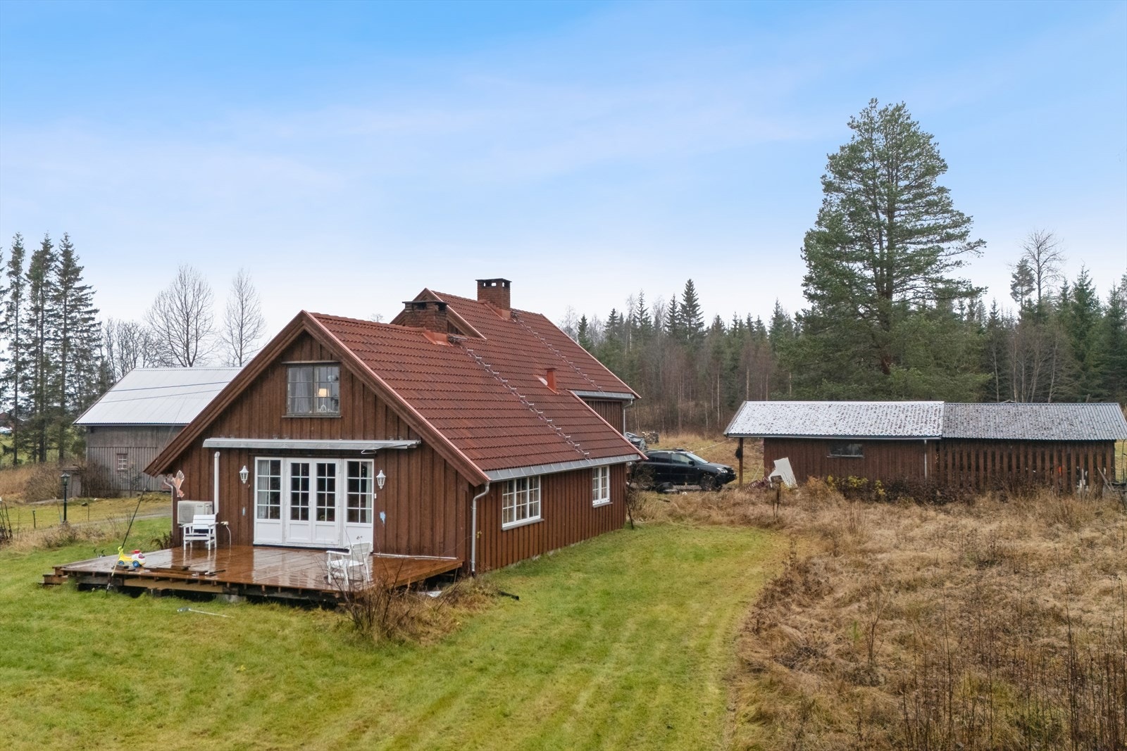 Fasade bolighus fra sør Galleribilde