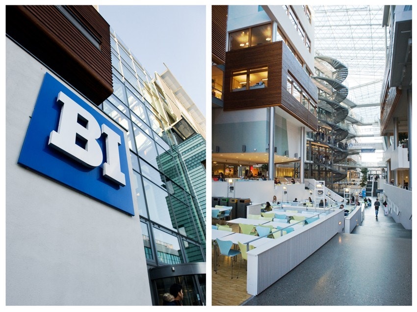 BI Nydalen er handelshøyskolens hovedcampus. BI er den første norske handelshøyskolen med trippel internasjonal akkreditering Galleribilde