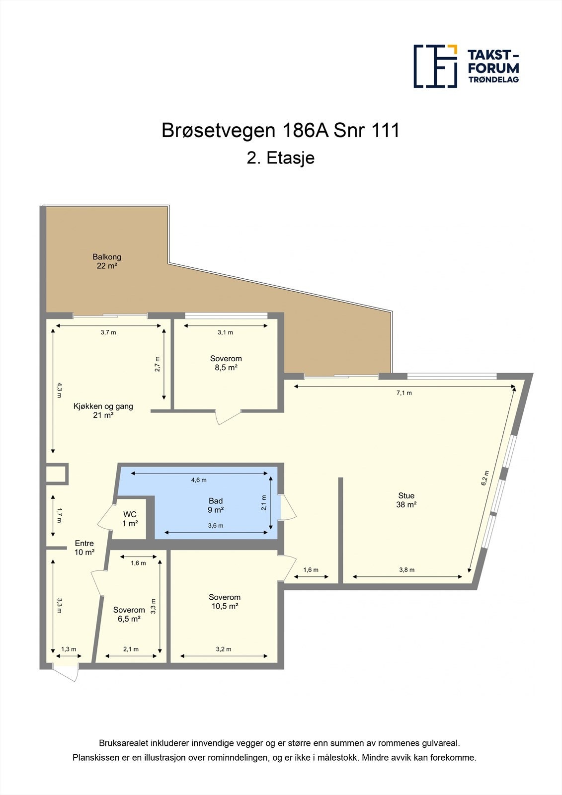 Planskisse 2. Etasje Galleribilde