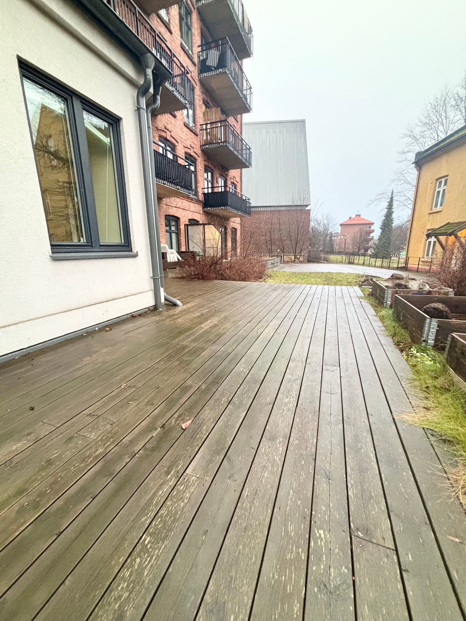 Privat terrasse Galleribilde