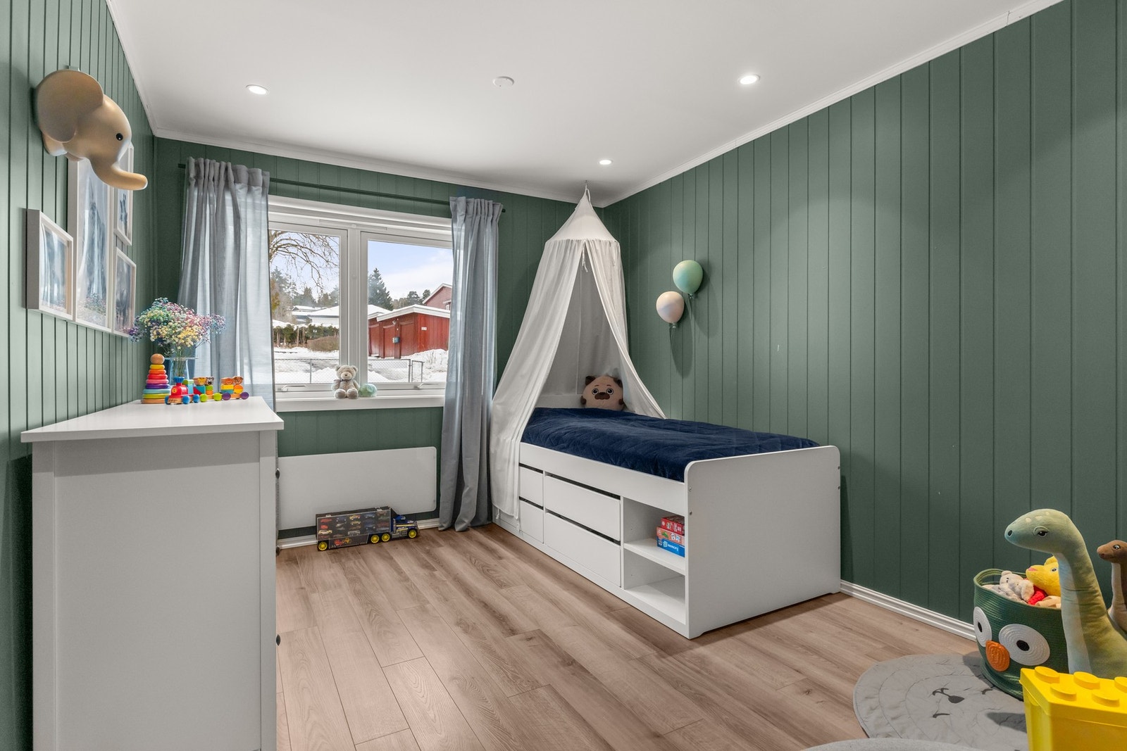 Det andre soverommet er også meget romslig. Galleribilde