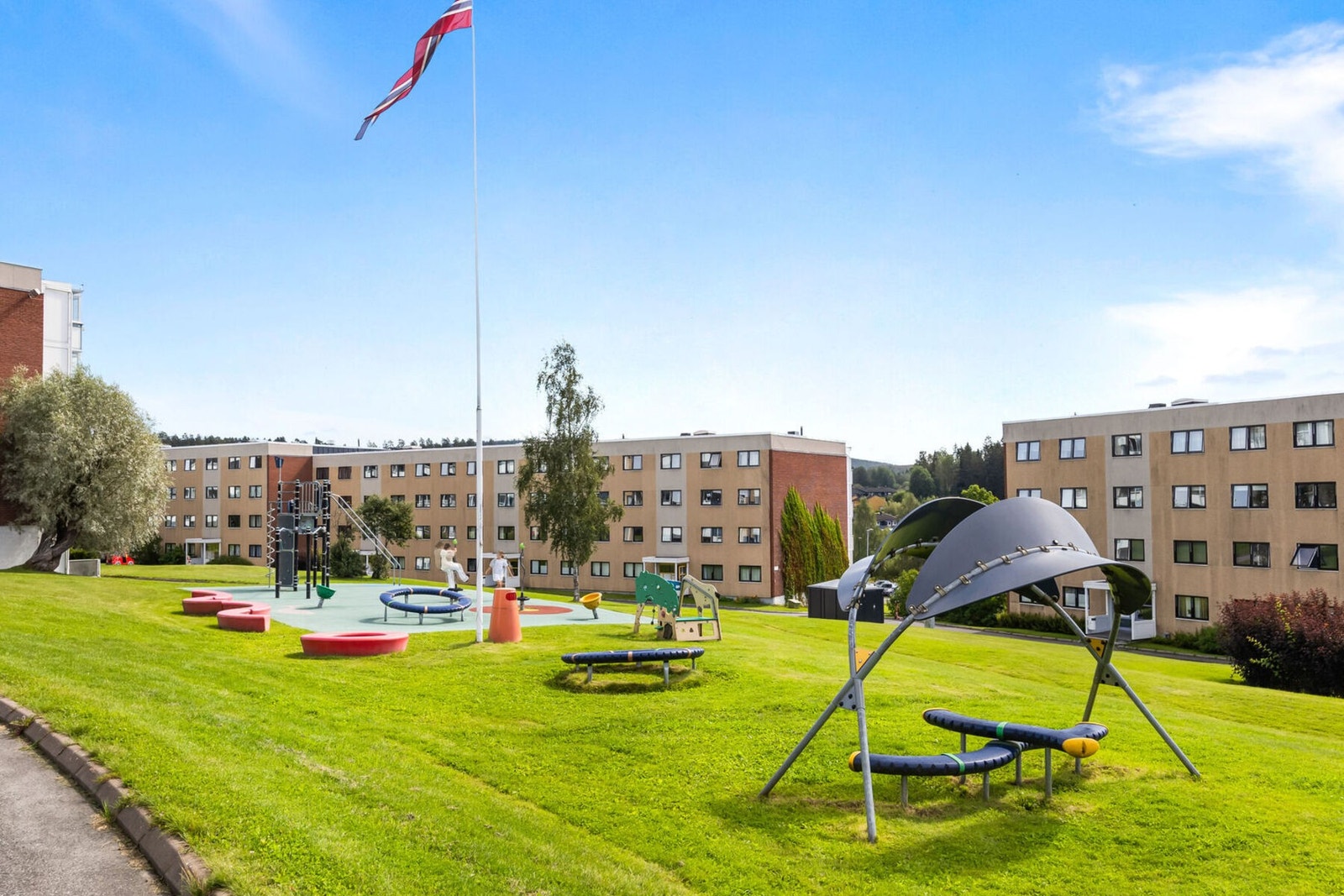 Flotte barnevennlige fellesområder. Galleribilde