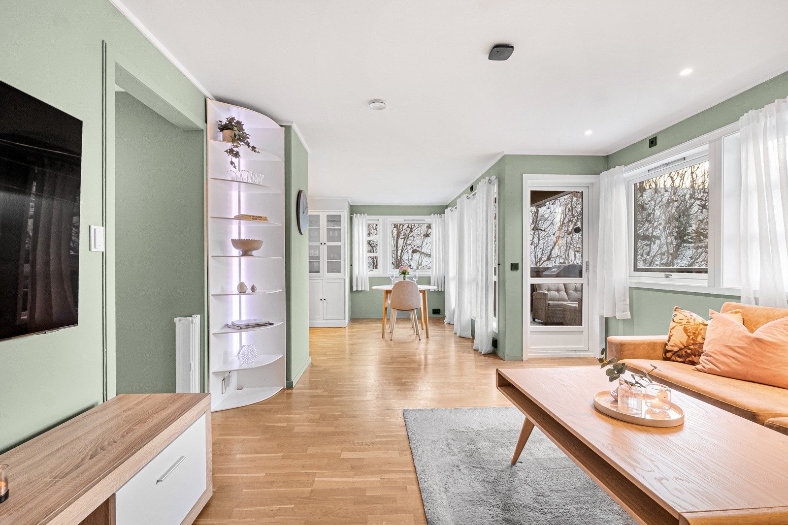 Balansert ventilasjon bidrar til et godt inneklima året rundt. Galleribilde