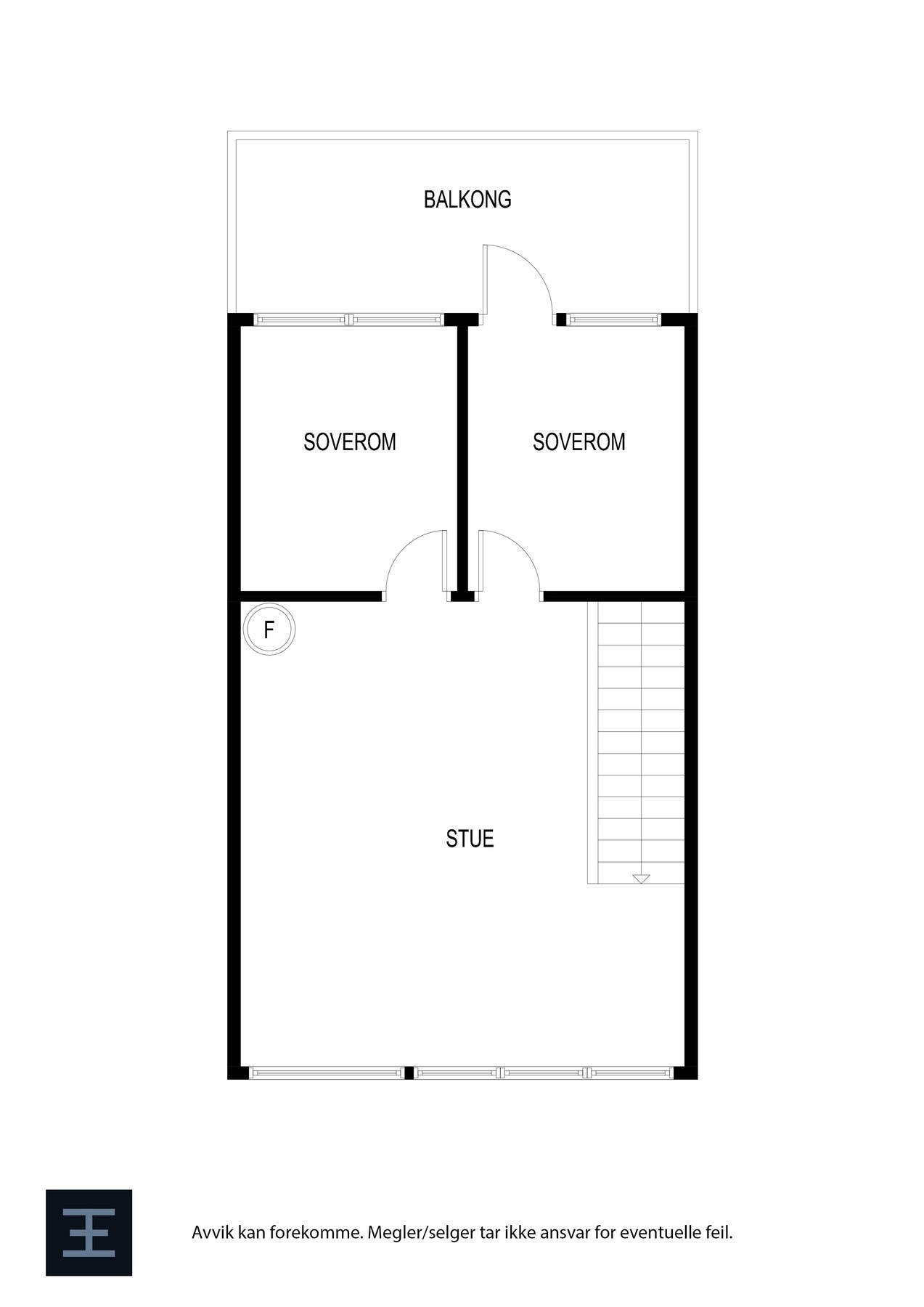 Plantegning - 2. etasje. Galleribilde
