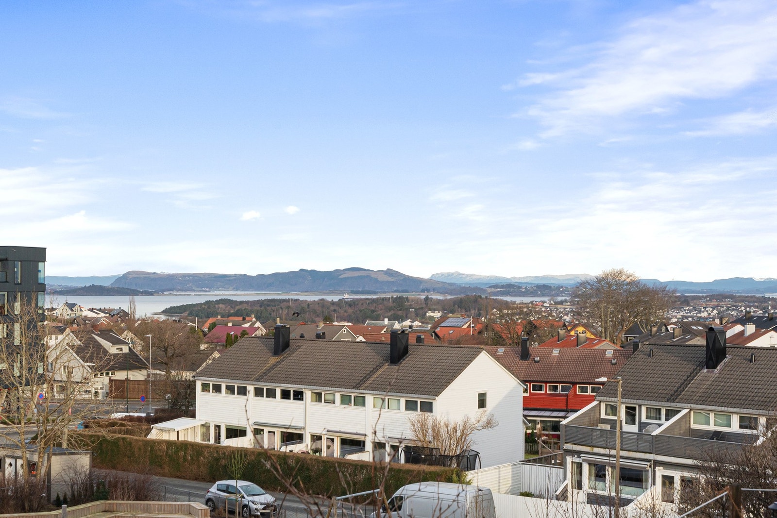 Utsikt fra balkong. Galleribilde