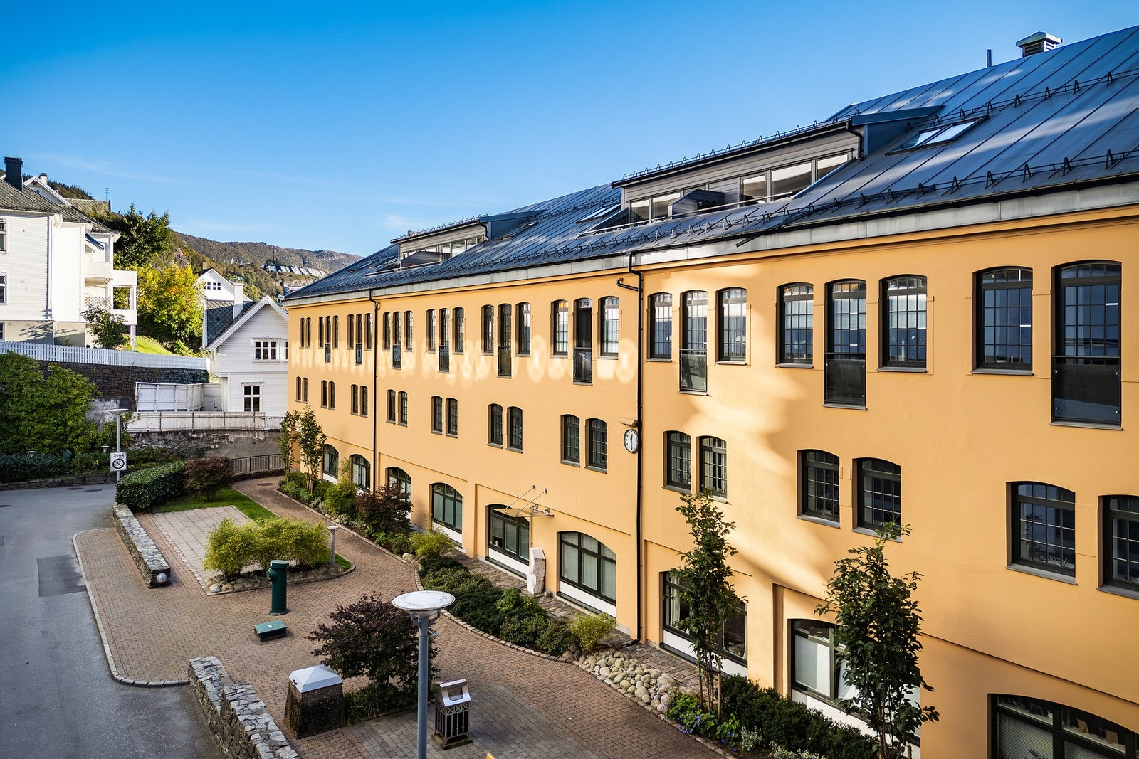 - De historiske lokalene som i dag huser Mineralen borettslag er tidligere bryggerilokaler til Hansa Btyggeri - Galleribilde