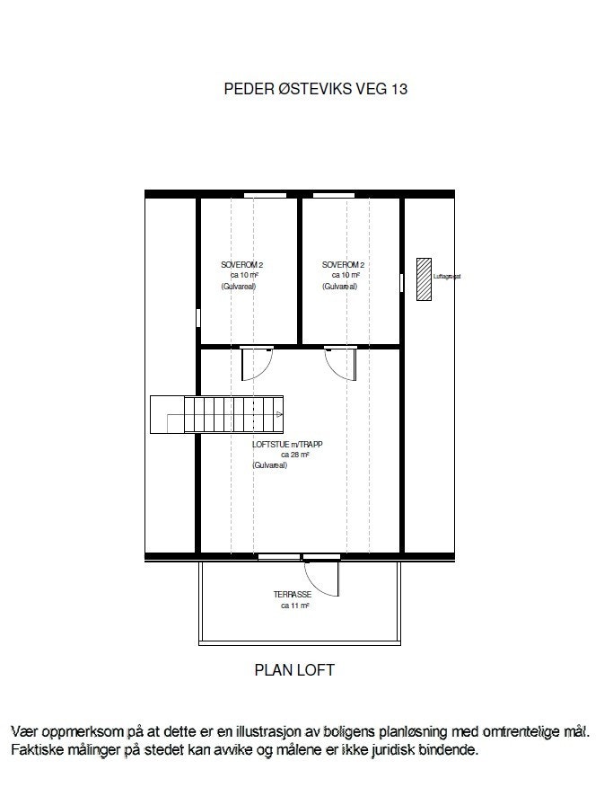 plan_loft Galleribilde