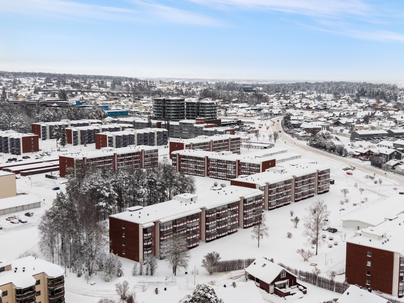 Dronefoto Galleribilde