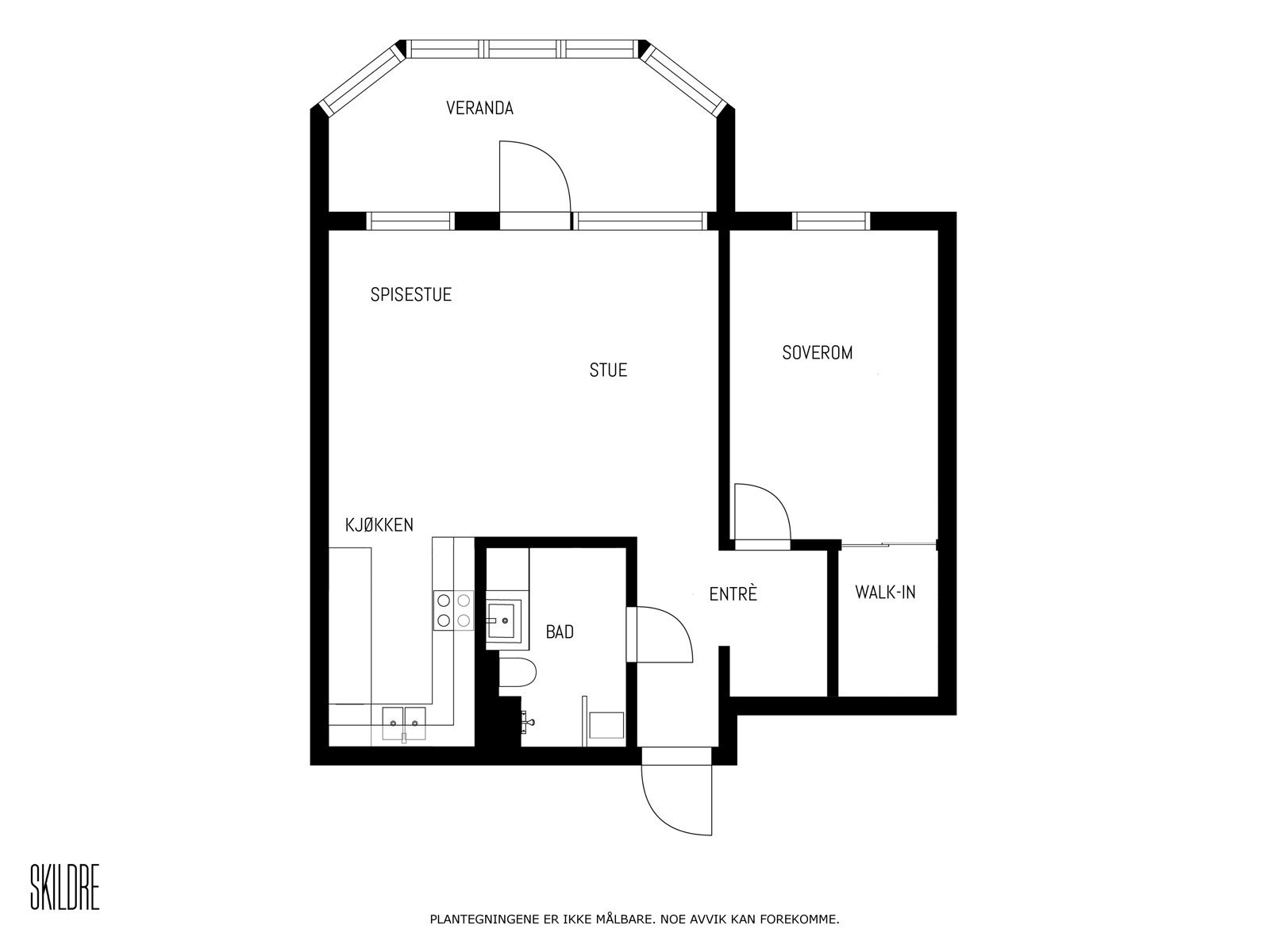 Plantegning Galleribilde