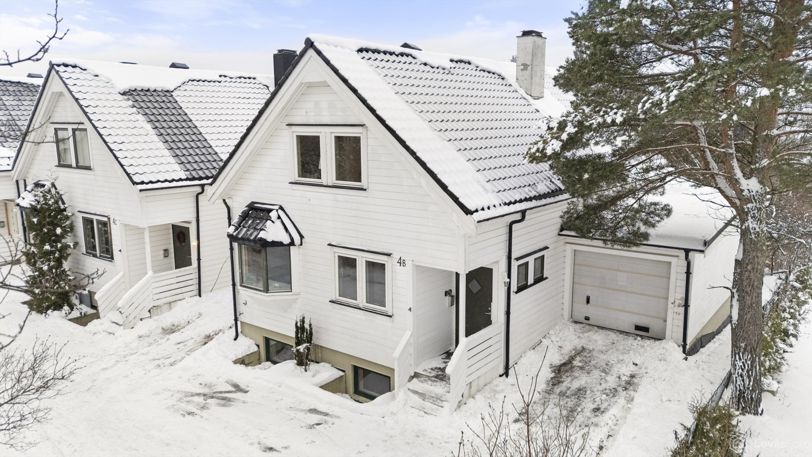 Velkommen til Kryssveien 4B! Presenteres av Kaja Hestås og Lars Berge v/Aktiv Eiendomsmegling. Foto: John Løvås Galleribilde