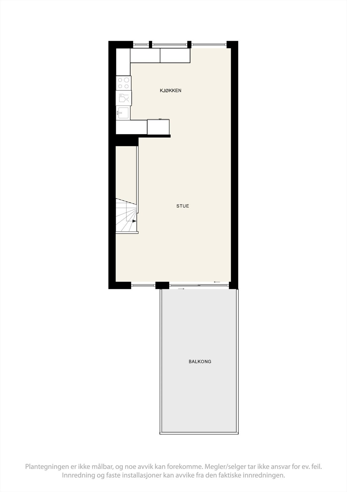 Plantegning 2. etg Galleribilde
