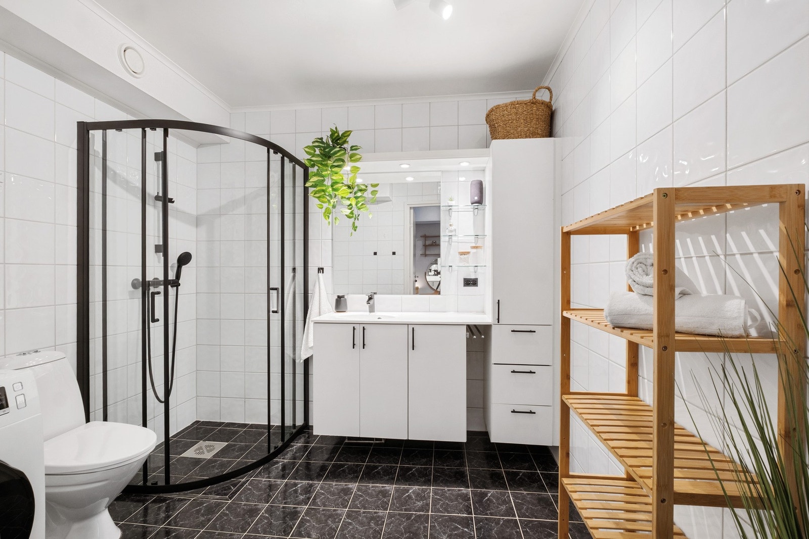 Det er sentral varmtvannsbereder i bygget Galleribilde