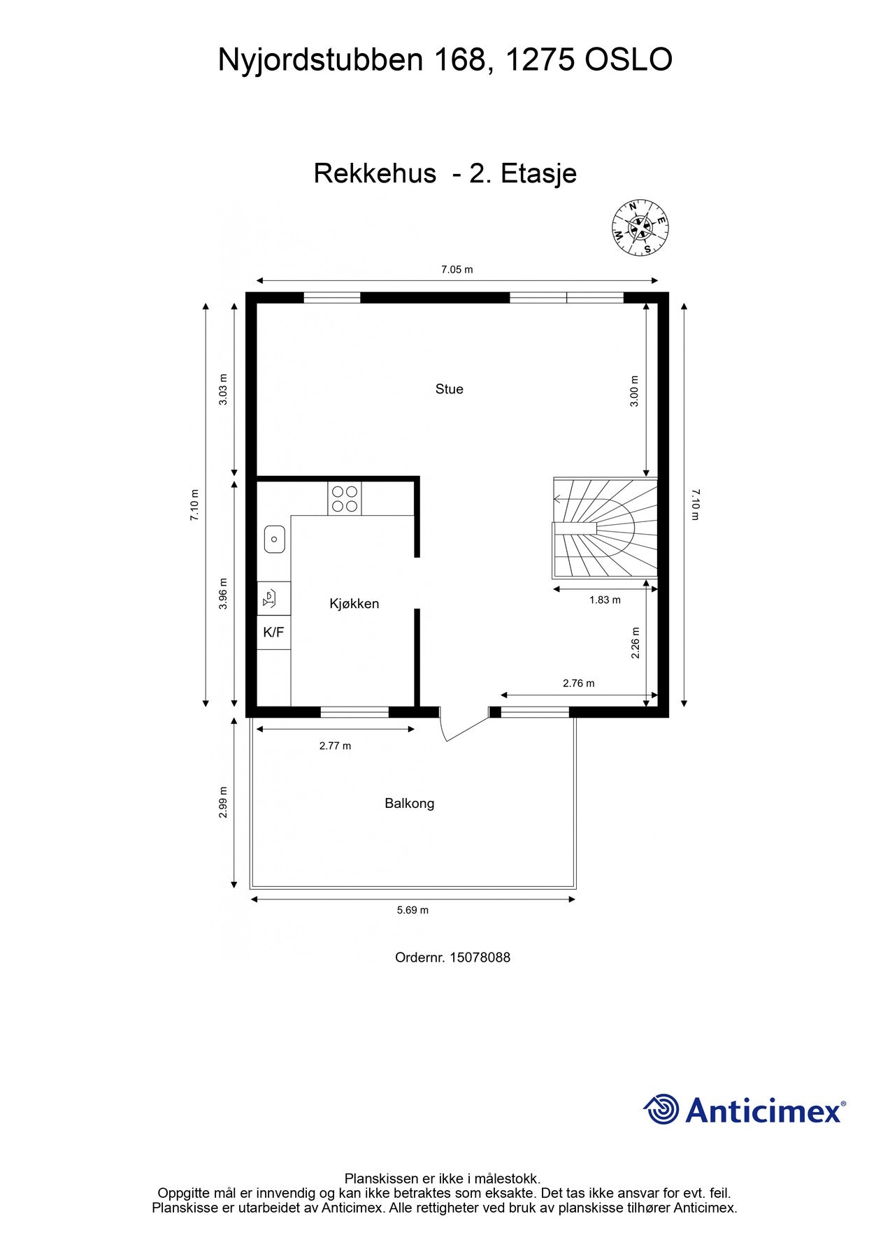 Plantegning 2. etasje. Galleribilde