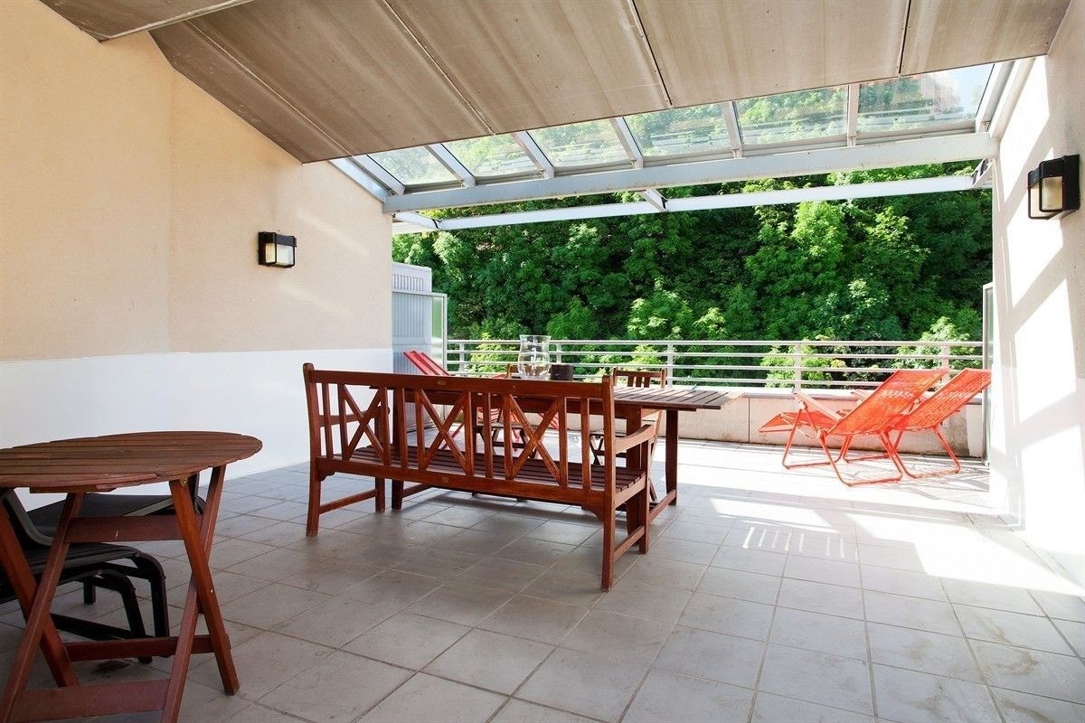 Felles takterrasse. Galleribilde