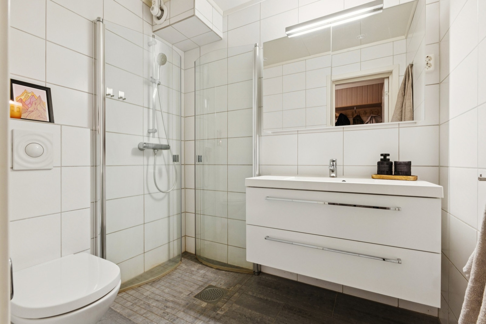 Badet er ifølge tidligere salgsopplysninger sist oppusset i 2013. Galleribilde