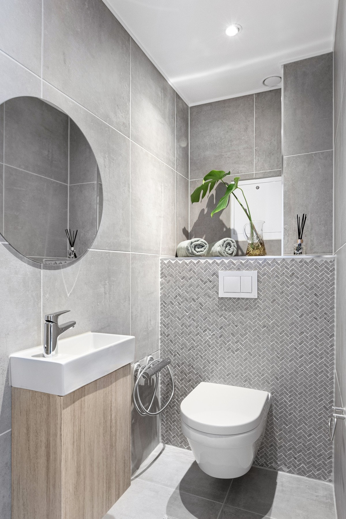 Separat toalett gjør morgenlogistikken enkel Galleribilde