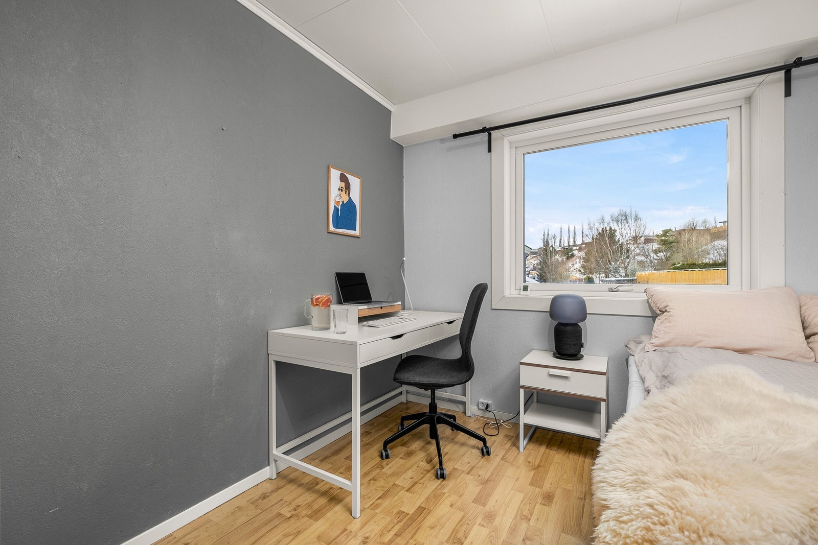 Rommet måler 10,6 m² Galleribilde