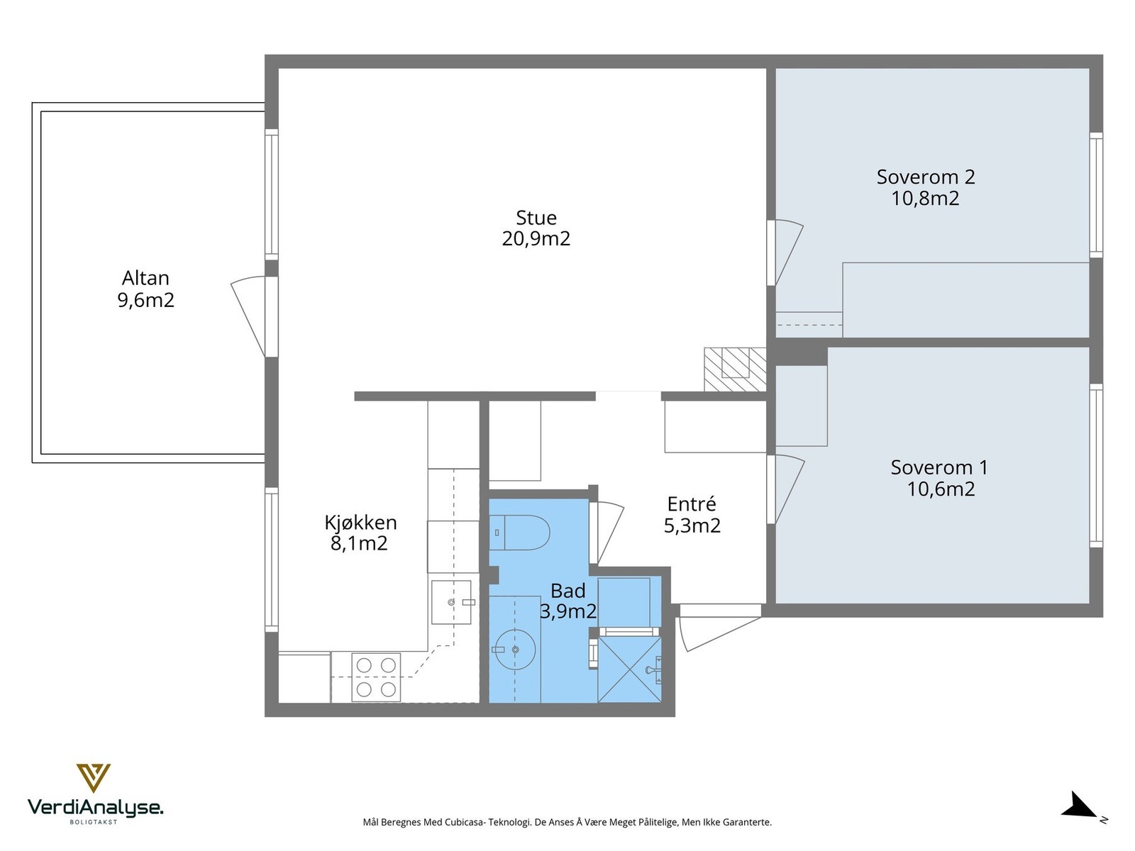Planskisse Klæbuveien 201C Galleribilde