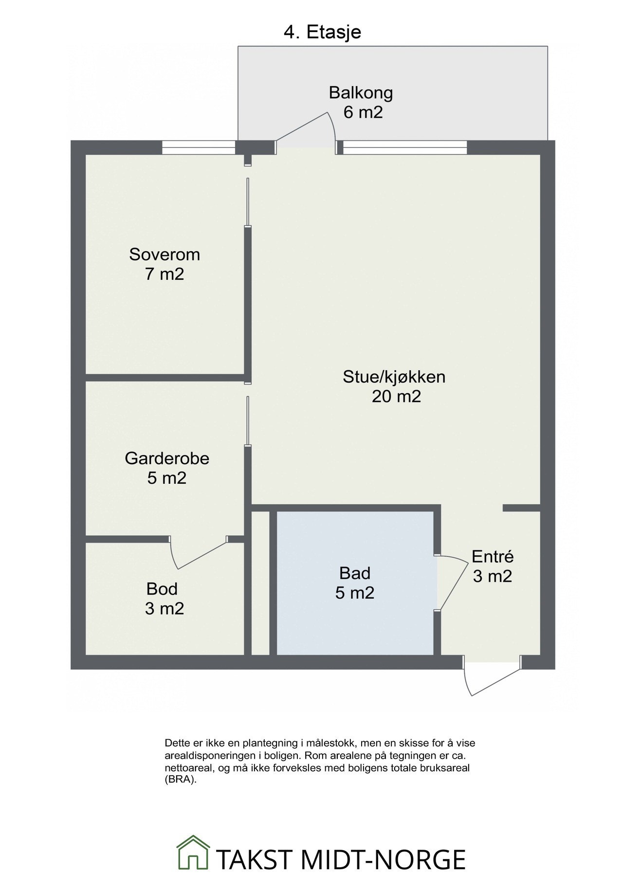 Planskisse. Galleribilde