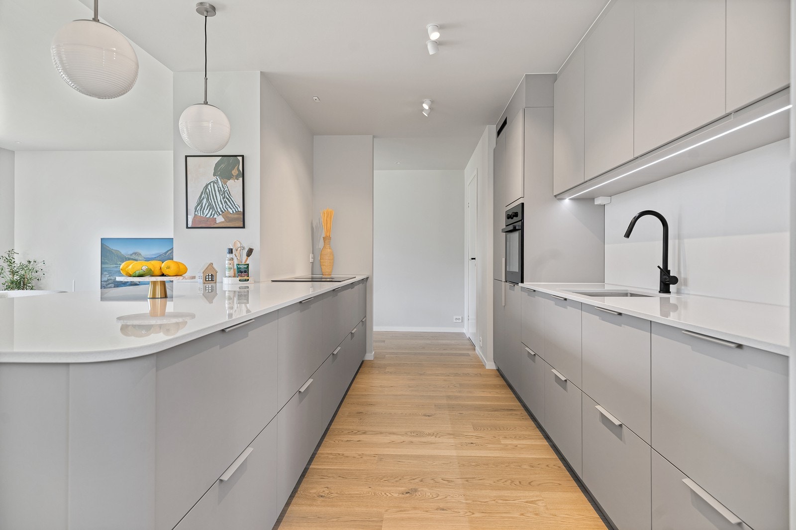 Boden ligger plassert i tilknytning til kjøkkenet Galleribilde