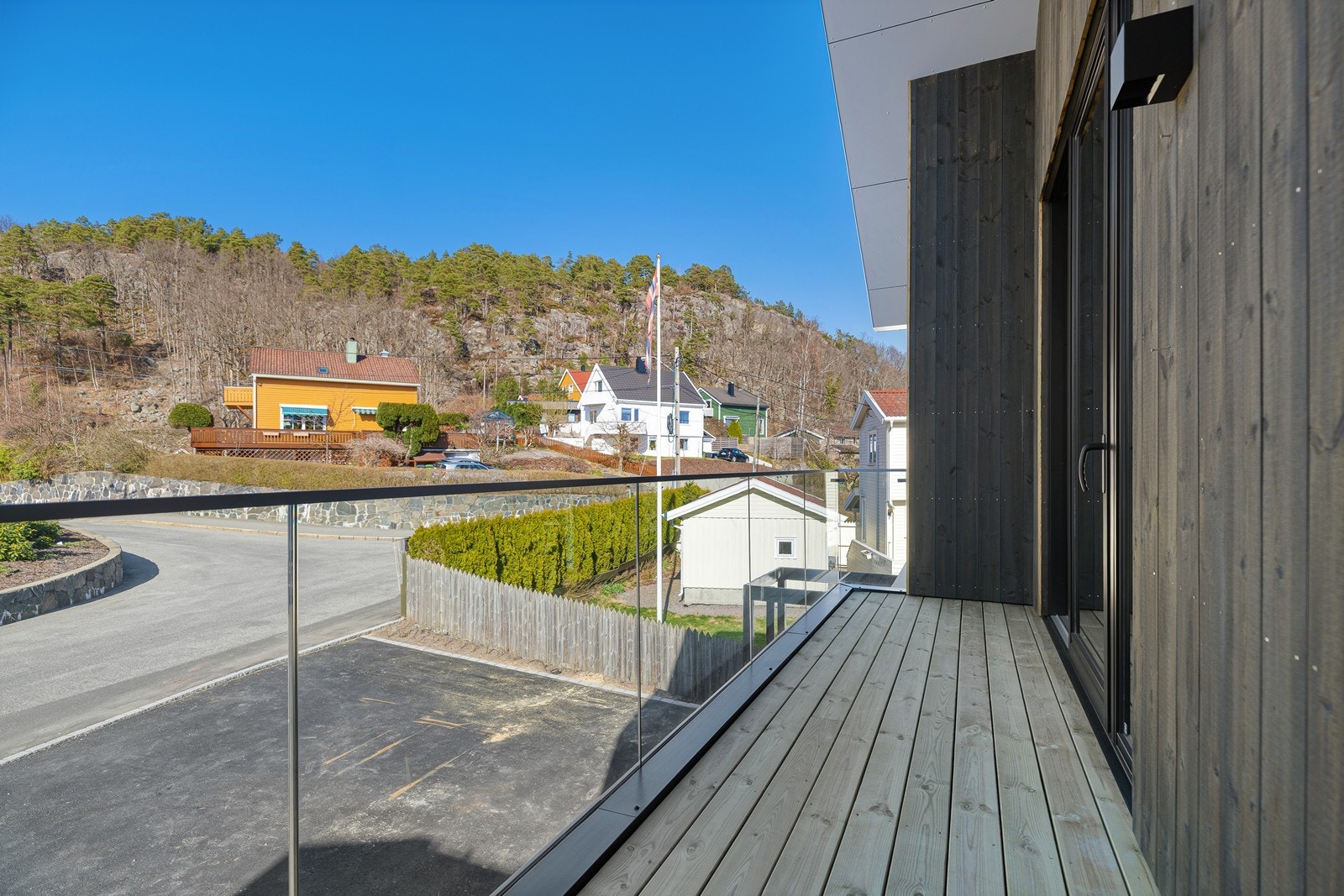 Balkong tilhørende praktikantdelen Galleribilde