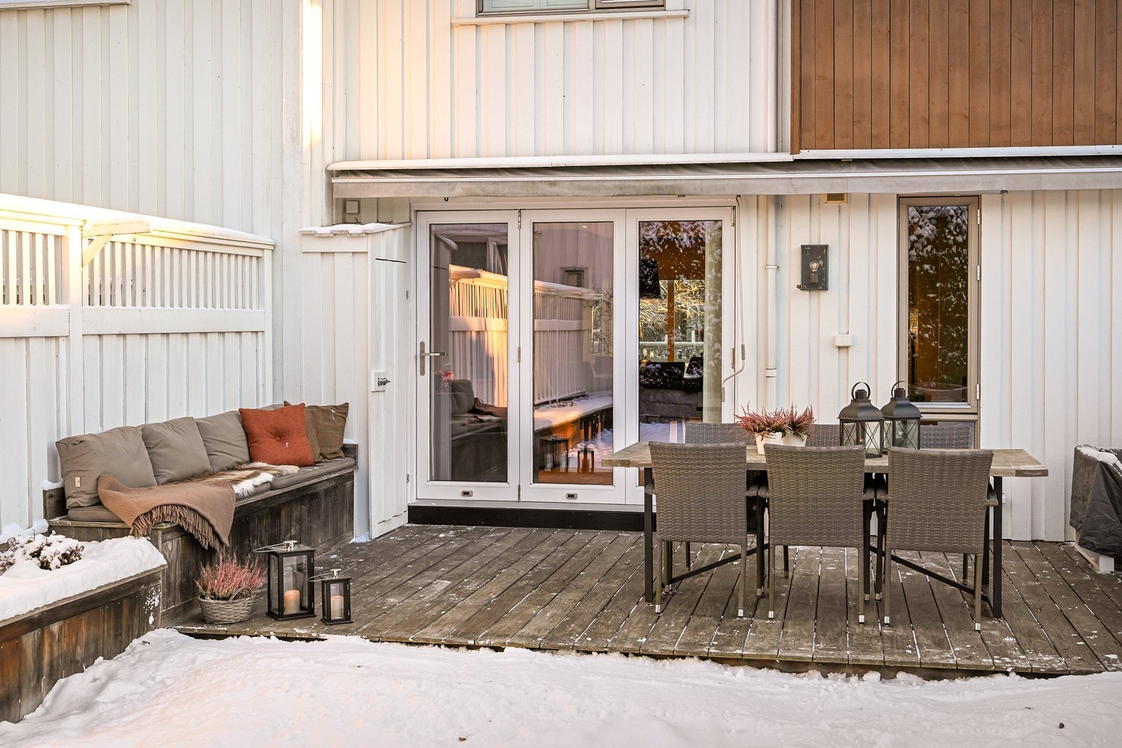 Terrasse ut fra stue Galleribilde