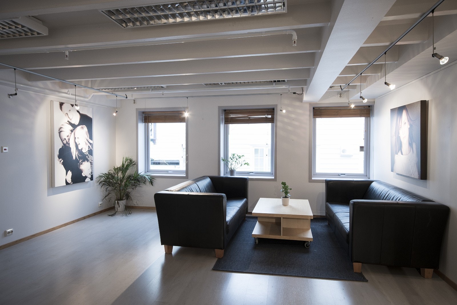 Andre etasje sett mot fasaden. Galleribilde