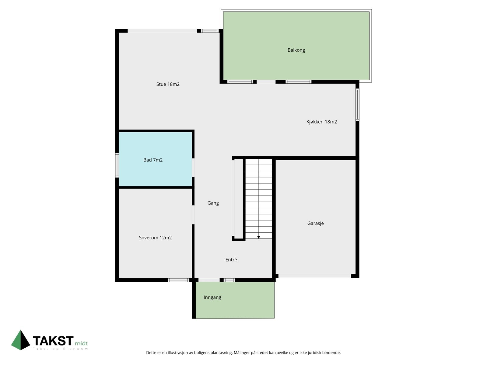 Planskisse Galleribilde