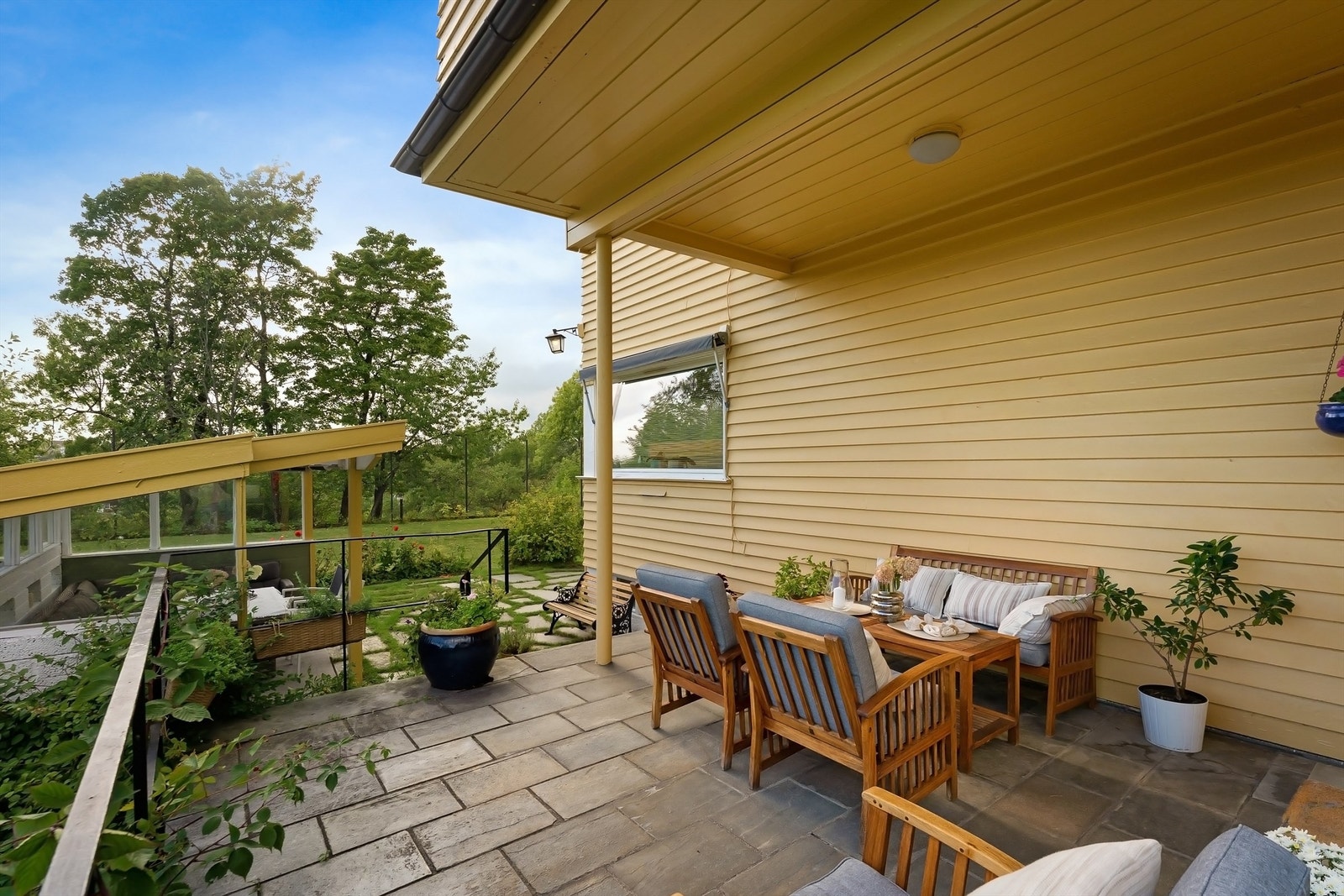 Utearealene er delt i flere soner Galleribilde