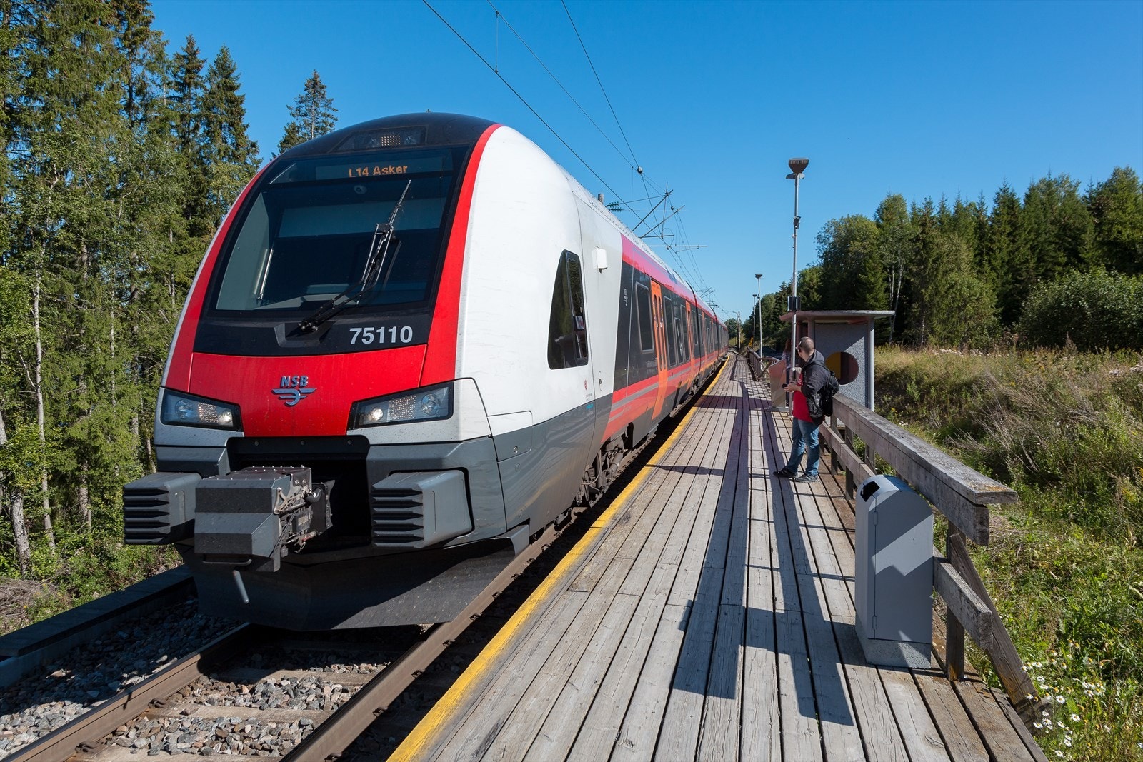 Pendler du - så kan Auli skilte med egen togstasjon. Galleribilde