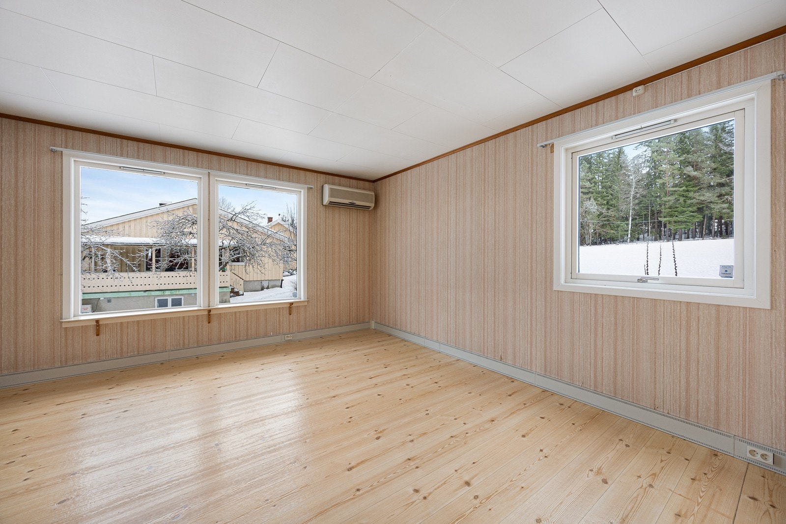 En varmepumpe sørger for jevn, behagelig temperatur året rundt. Galleribilde