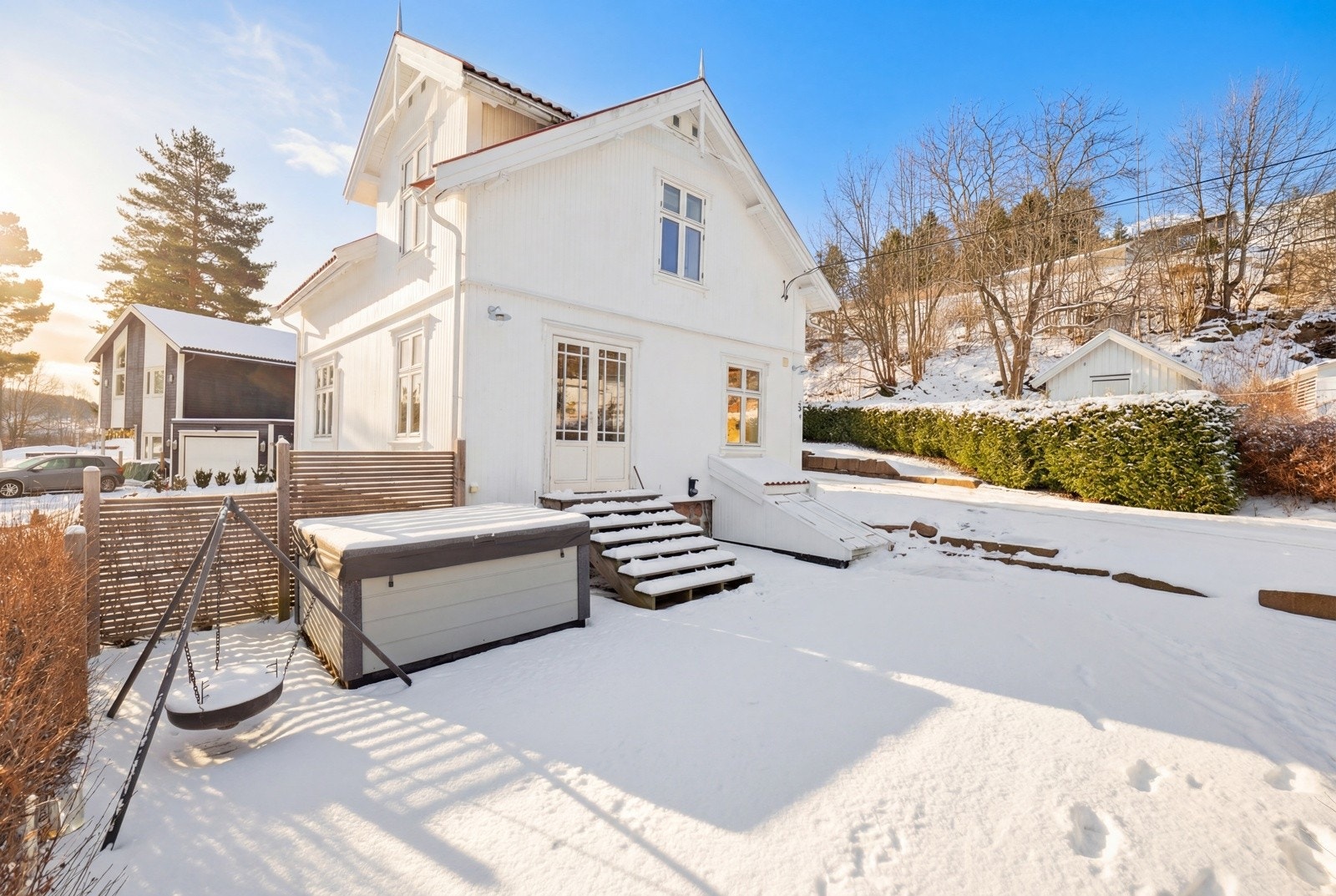 Koselig og sjarmerende enebolig med sentral beliggenhet. Galleribilde