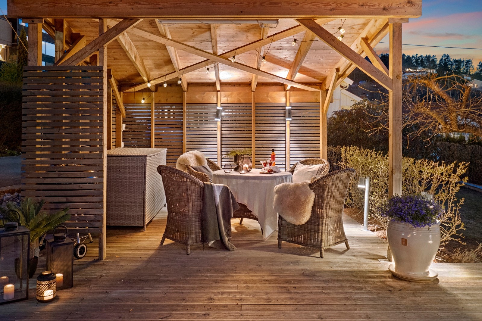 Overbygget uteplass! Galleribilde