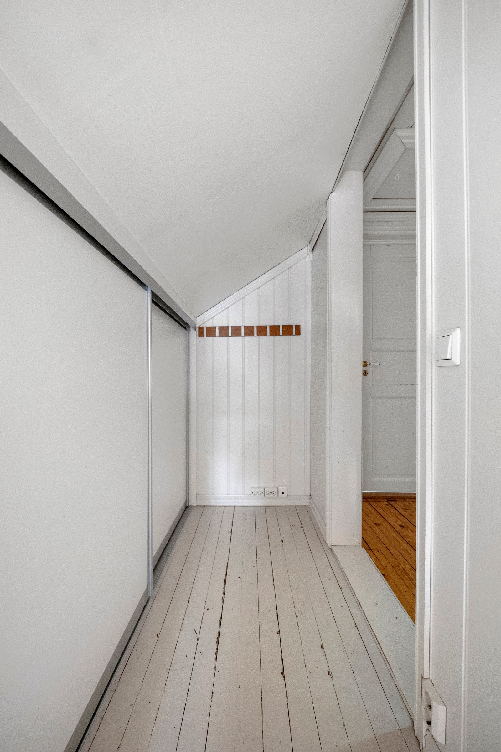 Trappegang med lagring. Galleribilde