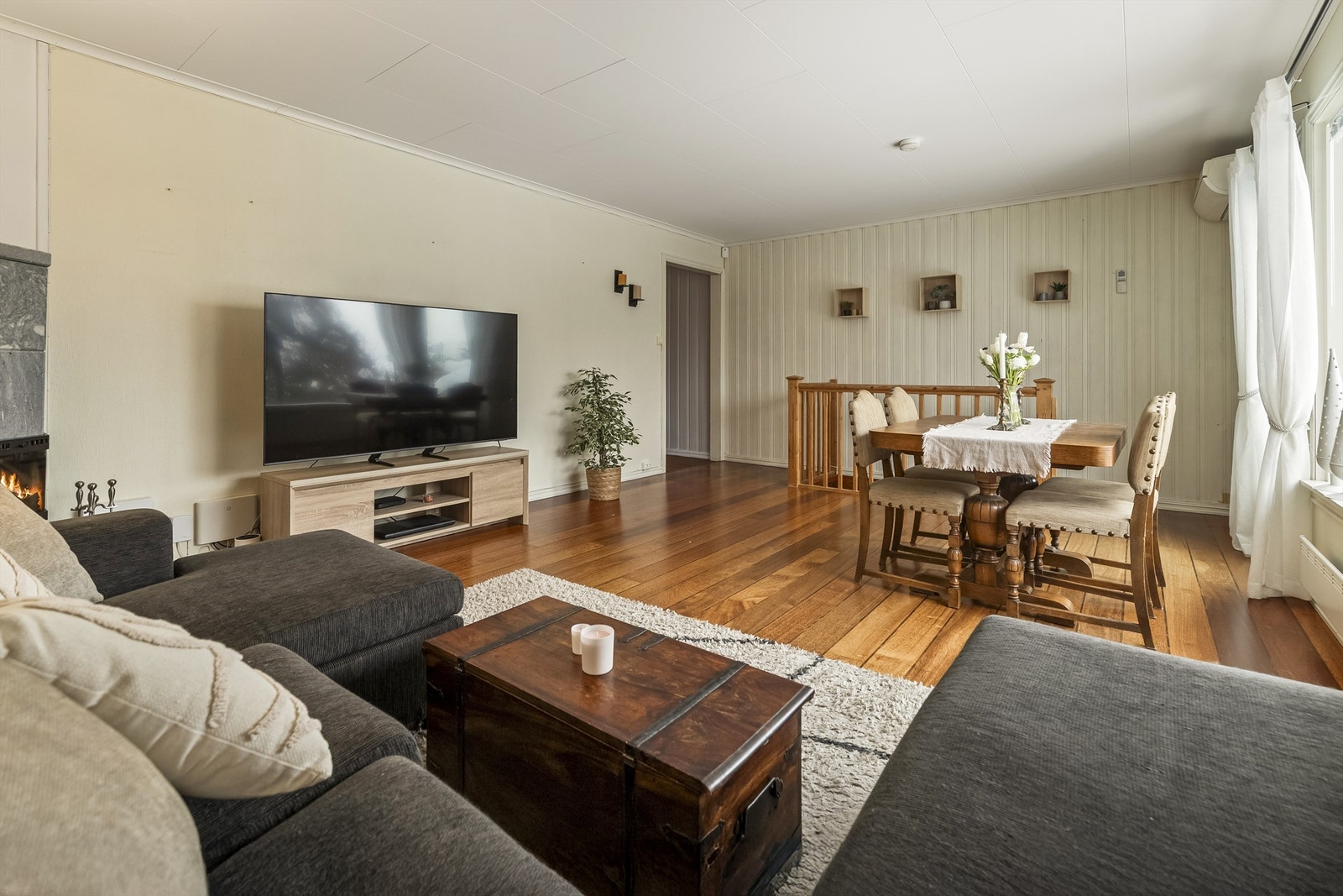 Lyst og trivelig innredet bolig Galleribilde