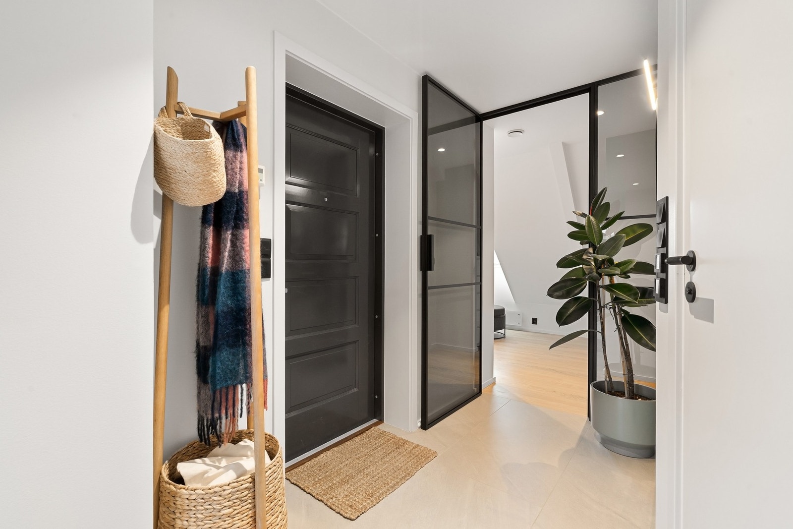 Innbydende inngangspart sørger for et godt førsteinntrykk. Galleribilde