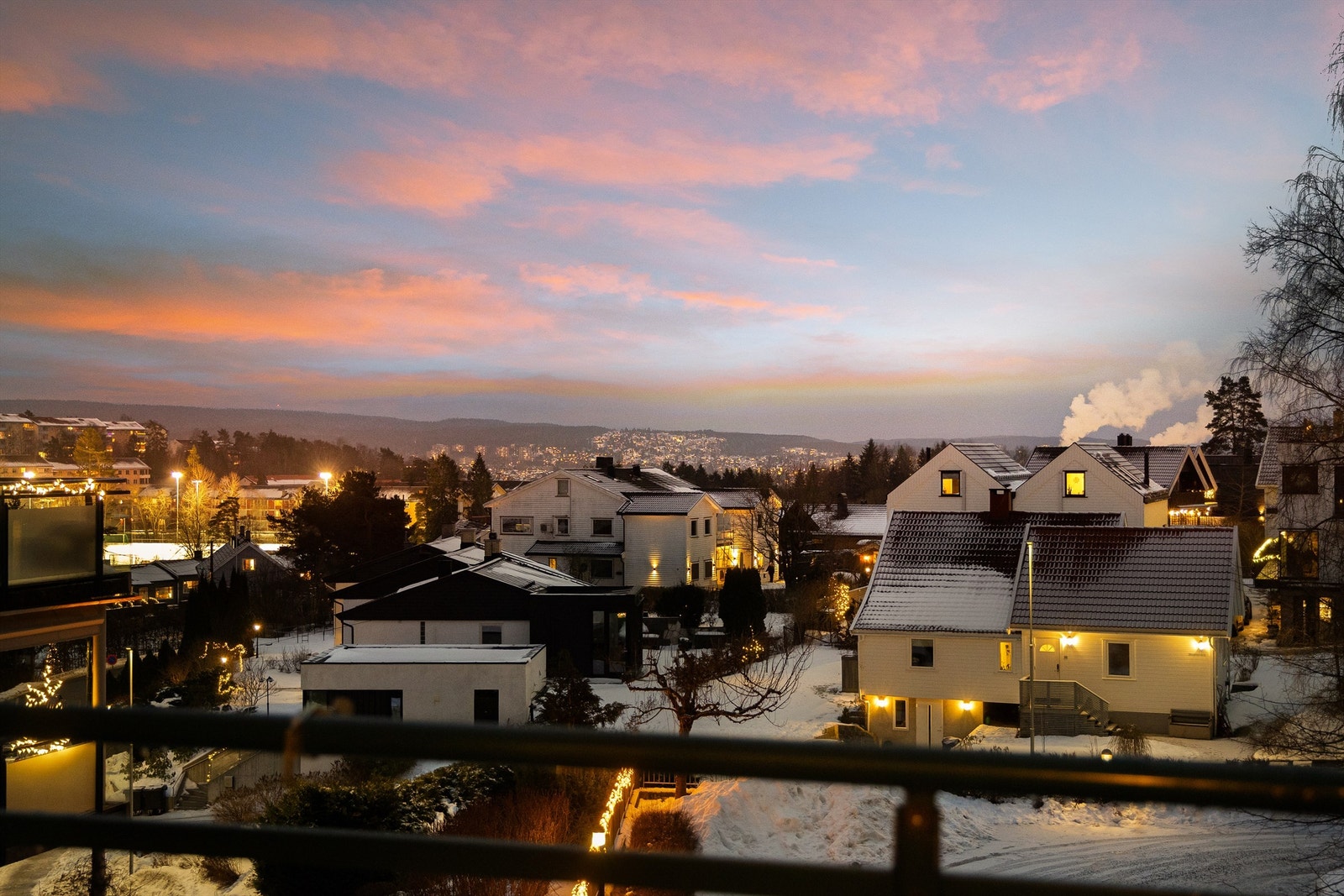Her kan herlige kvelder og flotte himler nytes i godt selskap Galleribilde