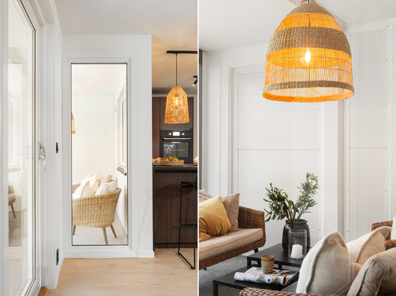 Innglasset terrasse forlenger stuen og gir ekstra rom året rundt Galleribilde